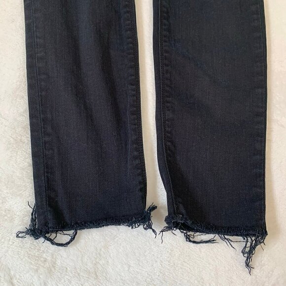 Hudson Jeans Krista ankle super skinny black distressed skinny stretch denim - Picture 3 of 11